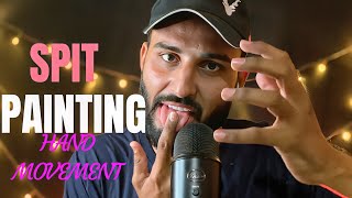 |ASMR| Spit Painting Hand Movements #asmr #asmrspitpainting #asmrhandmovements