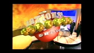 UK National Lottery Draw - 2000/11/01