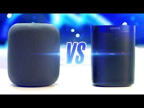 Apple HomePod vs. Sonos One