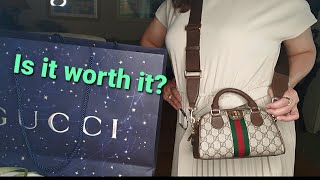 Gucci Ophidia Top Handle Mini Bag