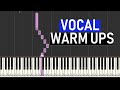 ♬ VOCAL WARM UPS #8 MAJOR SCALE EXERCISE - By Soulphonic ♬