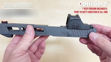 OpticGard Holosun 507/407C Scope Cover Installation Overview