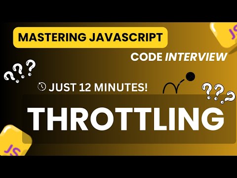 Master Js Throttling