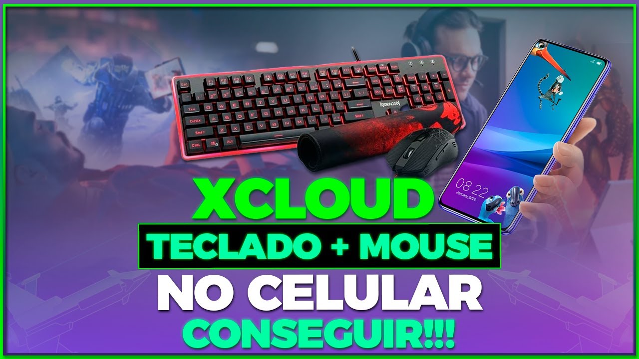 XCLOUD COM TECLADO + MOUSE NO CELULAR - CONSEGUIR!!! VEJA O PASSO