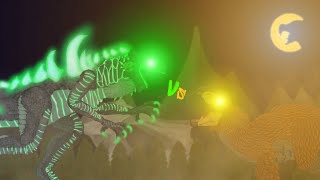 Godzillark Vs. Dodorex ( Dc2 Animation )