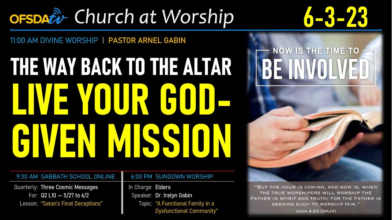 OFSDA Church at Worship - 632023 - YouTube