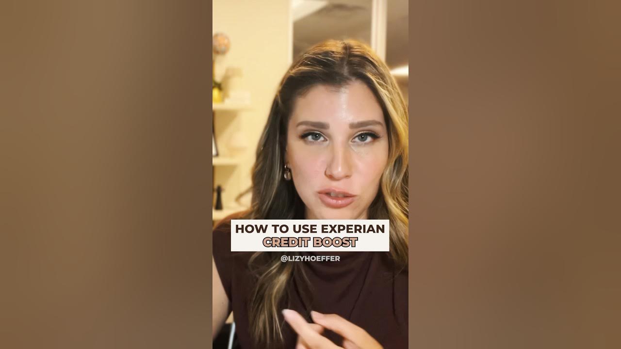 How to use experian credit boost youtube