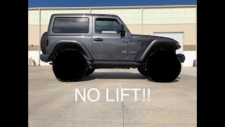 Adding 35 INCH TIRES with NO LIFT to my JEEP!