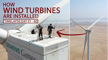 Wind Turbine Farm Installation From Scratch | Time-lapse - Mega Structure