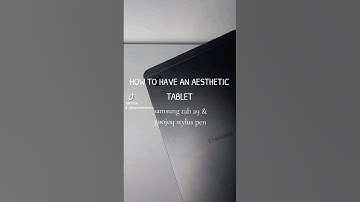 how to have an aesthetic tablet 💙 | ft samsung tab a9 ✨️ & goojodoq stylus pen 🌻