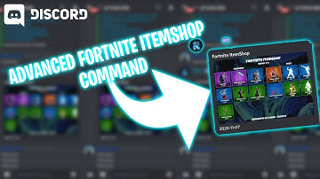 Create An Advance Fortnite ItemShop Command | BDFD Tutorial #1