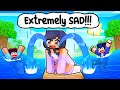 Aphmau is extremely sad in minecraft