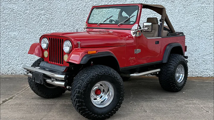 1985 Jeep CJ-7 Walk Around Video
