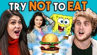 Try Not To Eat Challenge - Nickelodeon Food | People Vs. Food image