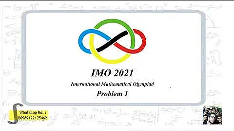 IMO 2021 problem 1 solution day 1 (International Mathematical Olympiad) - first question - math