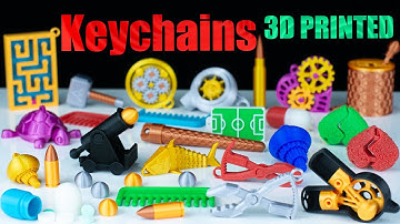 Top 19 best USEFUL Things to Keychains 3D Printed of 2024