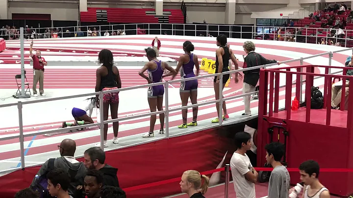 2018 Arkansas Indoor 200m Laila Owens