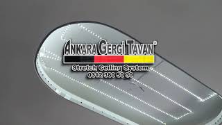 Keçi̇ören Ufuktepe De Yapmiş Olduğumuz Gergi̇ Gergi̇ Tavan Uygulamasi