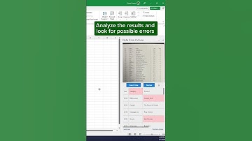 Get data from Screenshot in Excel‼️ #excel