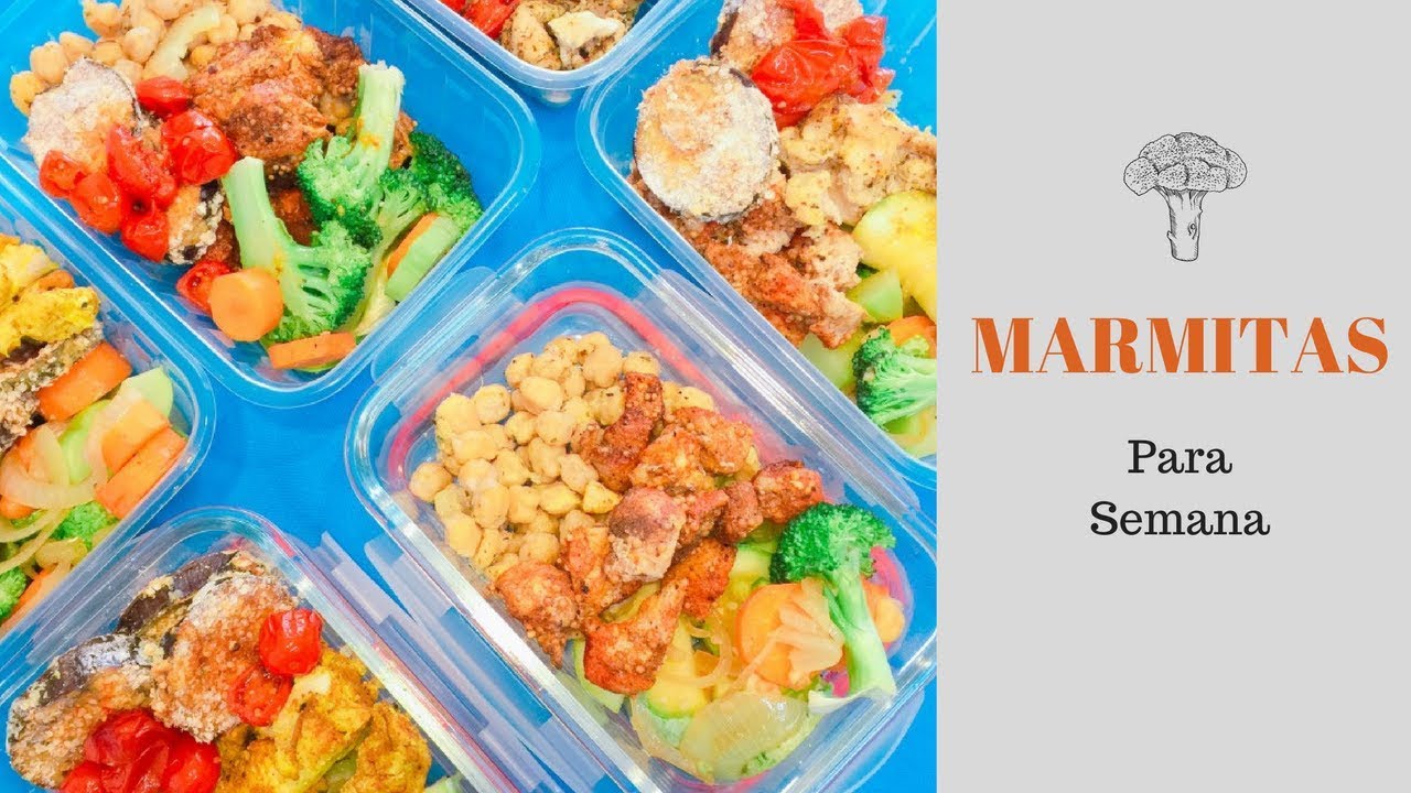 Marmitas Para Semana Praticas E Saudaveis 3 Youtube