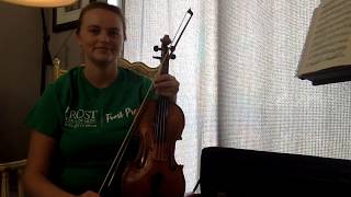Kendall's Corner Video 2: Basic Violin String Levels