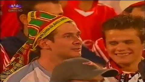 Benfica vs FC Porto 2001/2002 - Liga Portuguesa J5 (Jogo completo)