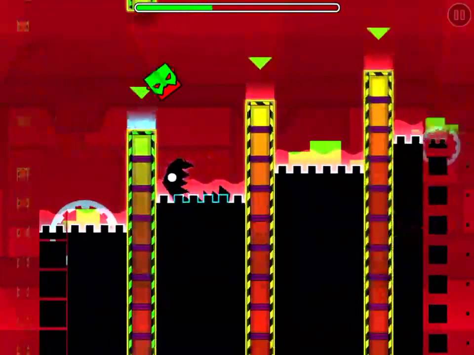 Geometry Dash Meltdown - Airborne Robots ALL 3 COINS! - YouTube