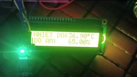 Video báo cáo đề tài hệ thống báo cháy tự động