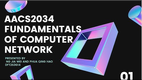 AACS2034 Fundamentals of Computer Networks - Ng Jia Wei & Phua Qing Hao