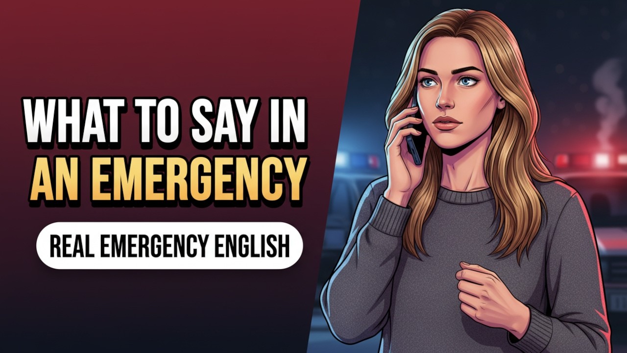 Calling for Help in English | Emergency Vocabulary You Must Know | Podcast