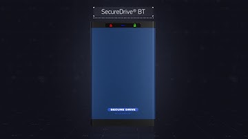 SecureDrive BT Hardware Encrypted Hard Drive