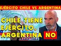 EJÉRCITO CHILENO VS ARGENTINO: CHILE TIENE MAYOR EJÉRCITO | QUE PASA SI CHILE INVADE ARGENTINA?
