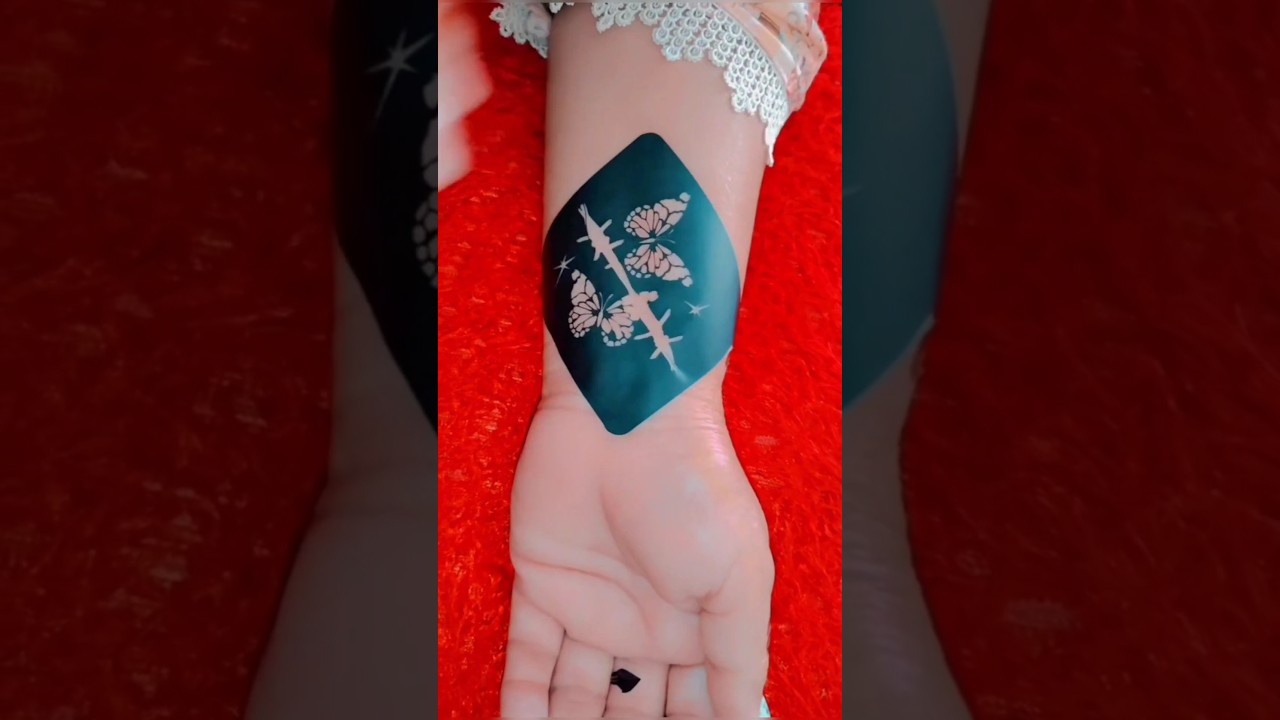 beautiful tattoo sticker design  #shorts