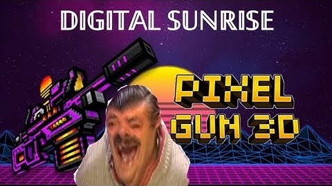 This sniper gives me better aim - Pixel gun 3D