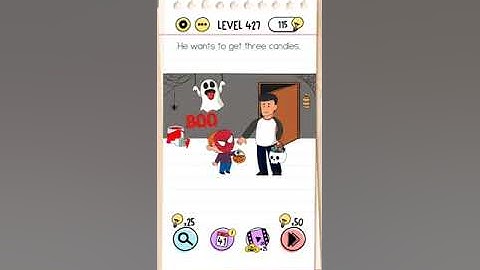 Brain Test Level 427 Walkthrough