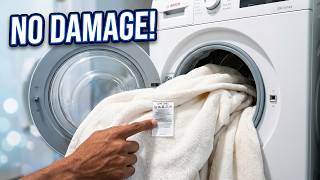 Washing a Blanket Without Damage Bosch 300 Series