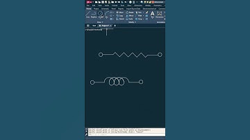 AutoCAD Electrical Practice - Inductor  #autocadelectrical #autocadsoftware #engineeringdesign