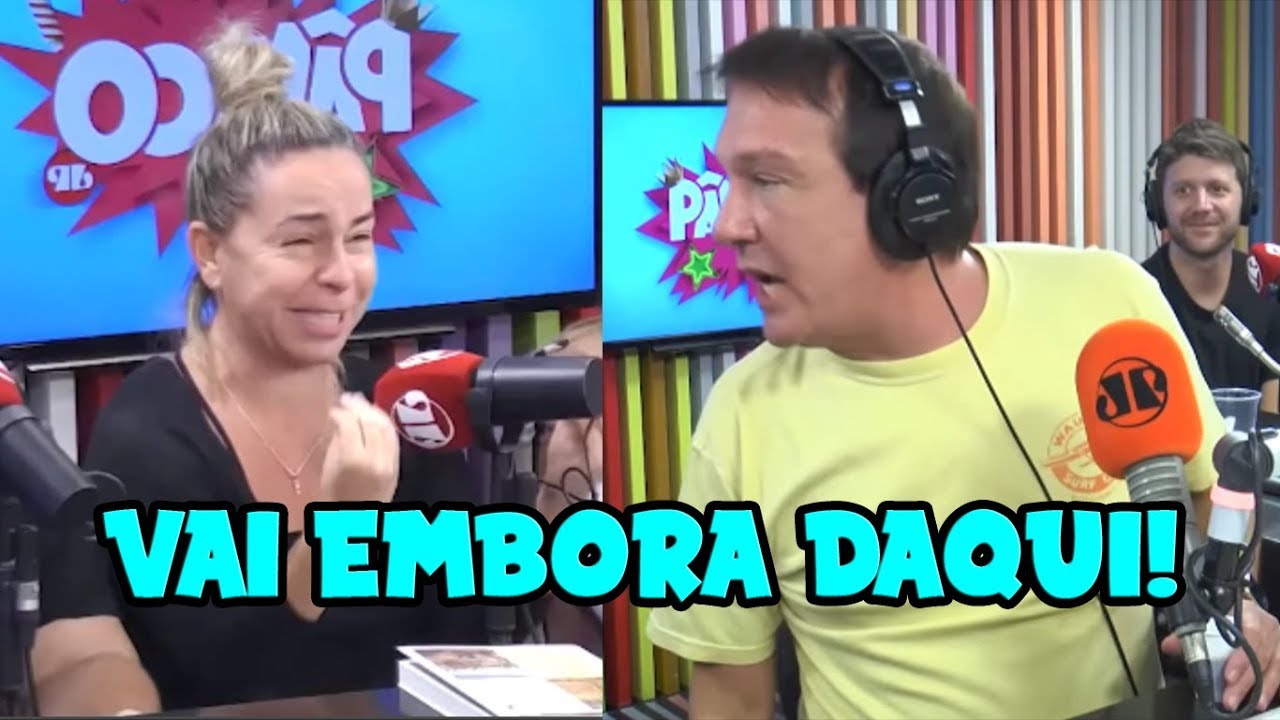 EMÍLIO SURITA SURTOU E EXPULSOU A PAULINHA DO ESTÚDIO! - Pânico 2019 - EP. 38