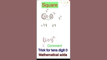 Square of 3 digit number :fast calculations #maths #tricks #shorts #wbcs #ssc