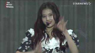 ★트와이스(TWICE) 미공개 수상소감 및 'DANCE THE NIGHT' 'YES or YES' 무대 2018AAA (Asia Artist Awards)★