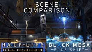 Half Life: Blue Shift Teleport Comparison, original game vs Black Mesa mod