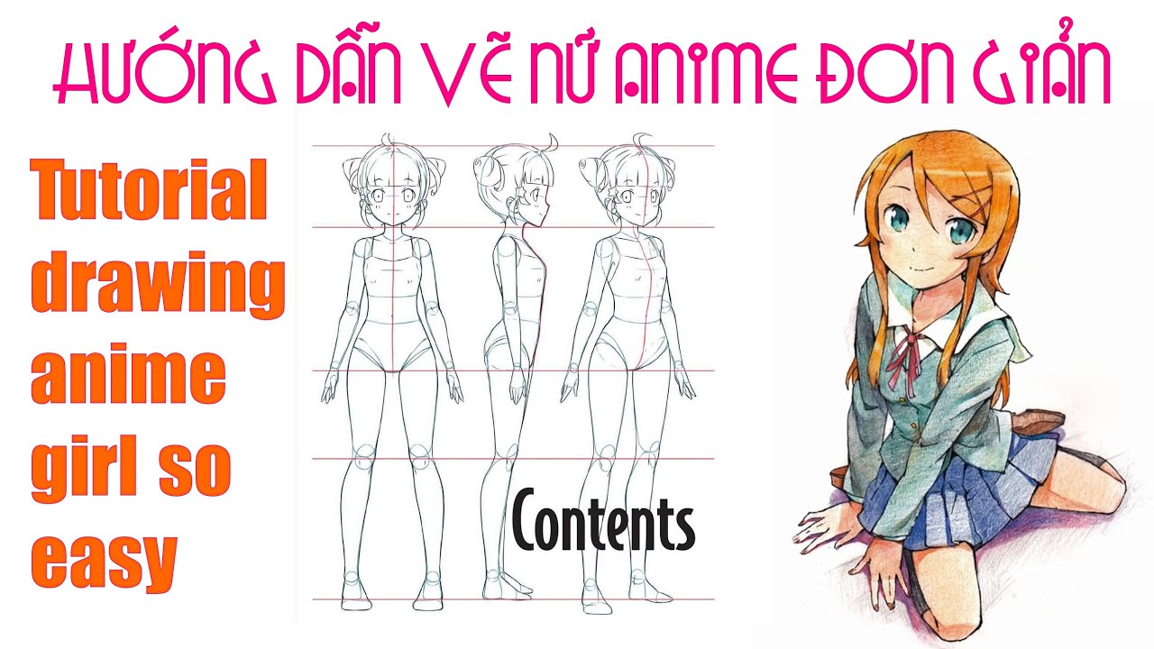 Vẽ anime cho người mới bắt đầu như thế nào