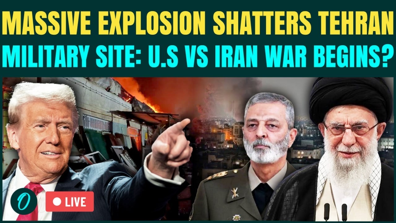 U.S Bombs Iran LIVE: Huge EXPLOSION Rocks IRGC HQ | Trump ORDERS Strikes as Talks Fail? US-Iran LIVE