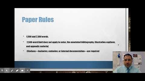 NHD Judging Overview   Historic Paper Rules