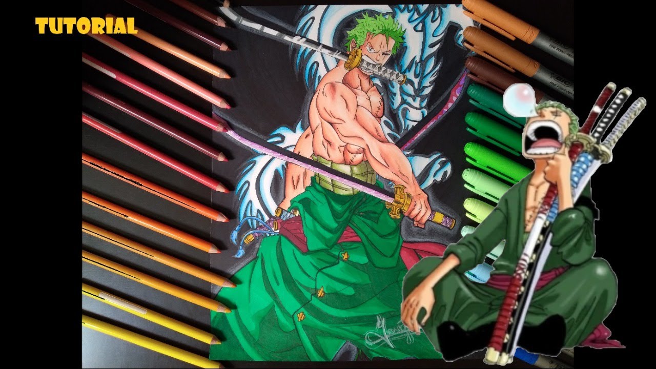 tutorial-zoro-roronoa-one-piece-dibujo-paso-a-paso-youtube