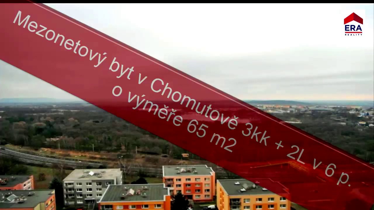 Mezonetový byt 3 kk v Chomutově je naprodej