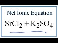 Net Ionic Equations and Spectator Ions