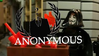 Lego anonymous stop motion