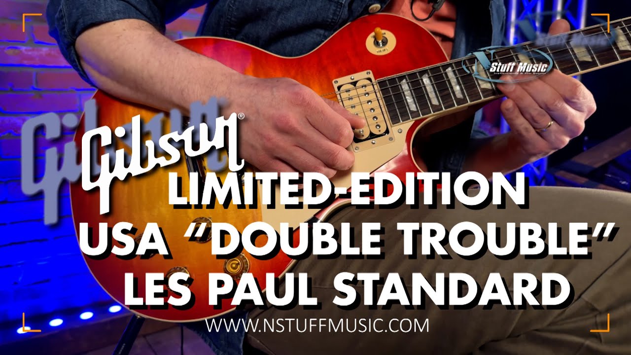 LIMITED EDITION Gibson USA “Double Trouble” Les Paul Standard