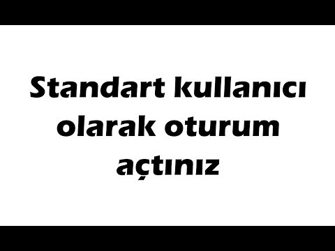 Video: Standart çalıştırma prosedürü nedir?